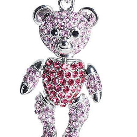 PINK TEDDY BEAR KC57