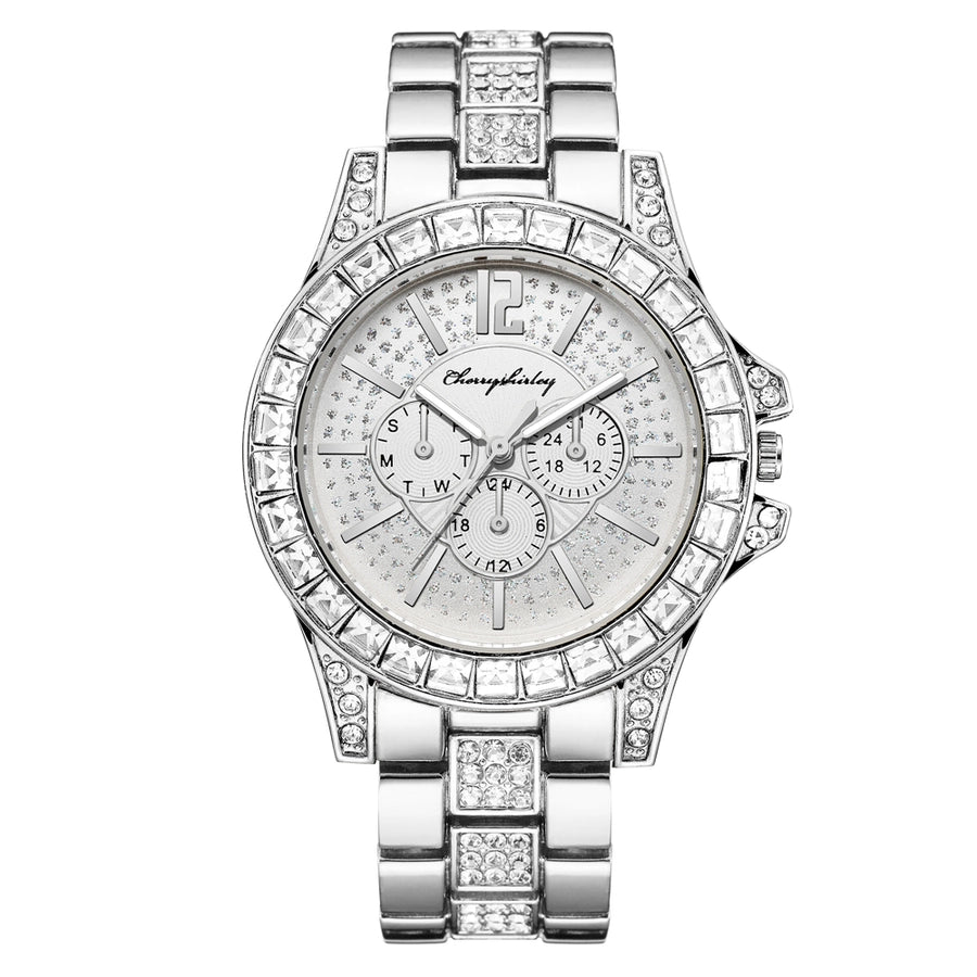classic style solid color horseshoe buckle quartz women's watches