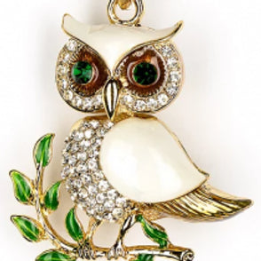 OWL SILVER AND WHITE KC 242