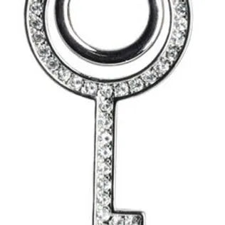 SILVER ROUND CIRCLE KEY KC 49